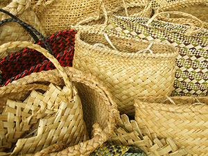 Kete - Bag or basket woven from harakeke